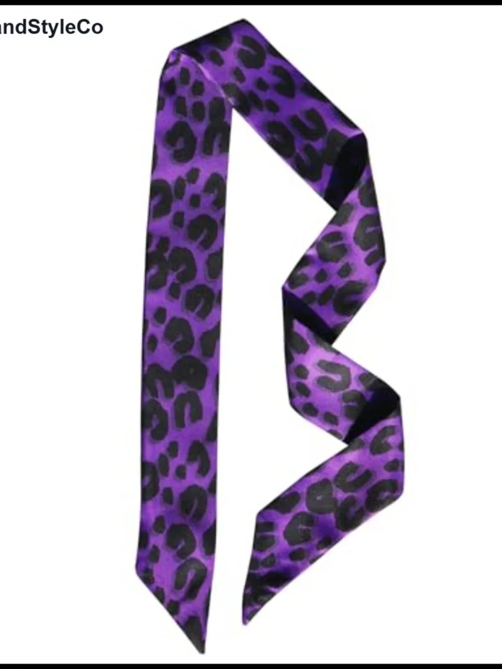 Satin Silk Skinny Scarf for Women - Bag Handle Wrap, Hair Accessory, Neck Scarf